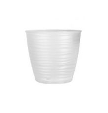 Горшок для орхидей Saffron D146мм, 1,5л с поддоном (бесцветный)