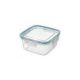 Емкость для продуктов квадратная 1,5л натуральный