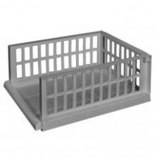 Органайзер с выдвижной полкой на роликах SMART L 450х345х180мм (Серый)