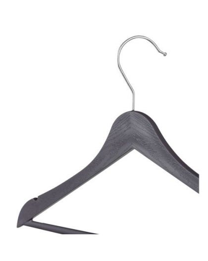 Вешалка для одежды WOOD с металлическим поворотным крючком рр.48-50 (Коричневый)