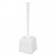 Комплект WC ёршик для туалета с подставкой SCANDI с антискользящим основанием (Белый)