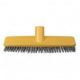 Скрабер для пола 240*74*65мм (Желтый)