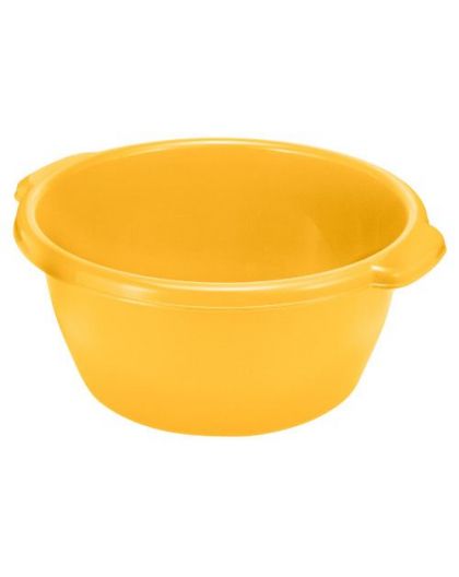 Таз круглый 14 л (Желтый)