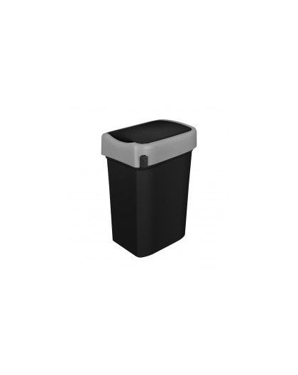 Контейнер для мусора 50л SMART BIN (Черный) 430*330*630мм