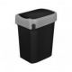 Контейнер для мусора 10л SMART BIN (Черный) 245*196*345мм