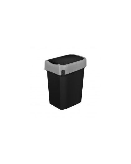 Контейнер для мусора 10л SMART BIN (Черный) 245*196*345мм