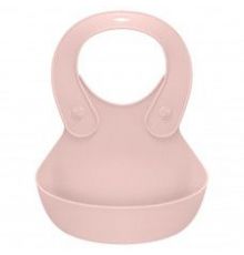 Нагрудник детский 280х216х50мм Светло-розовый