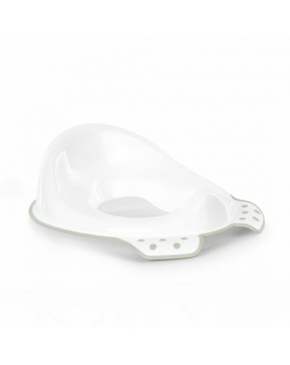 Накладка для унитаза детская (антискользящая) бело-оливковый