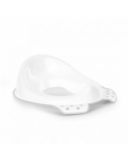 Накладка для унитаза детская (антискользящая) бело-серый