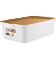 Ящик для хранения Keeplex Wood 14л 45,2х29,8х14см