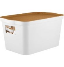 Ящик для хранения Keeplex Wood 24л 45,2х29,8х24,4см