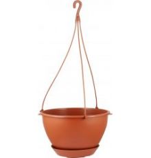 Горшок подвесной  c фиксируемым поддоном InGreen Athena 4,5л