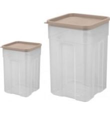 Набор банок для сыпучих продуктов Sugar&Spice Honey 0,75л + 0,2л