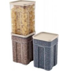 Банка для сыпучих продуктов Sugar&Spice Honey 0,75л квадратная