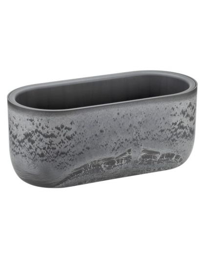 Кашпо МИКРИТ овальное 385x180мм 6л со вставкой