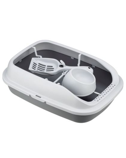 Лоток для кошек ПЕРВЫЙ 410х290х140мм