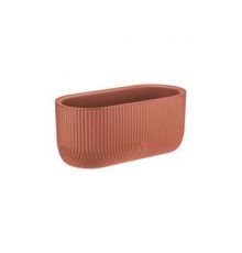Кашпо РАМОНА овальное 385x180мм 6л со вставкой