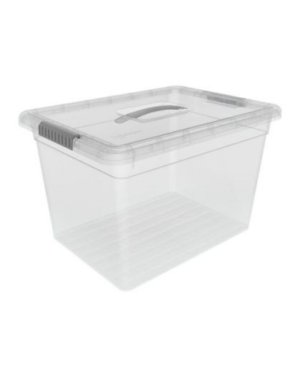 Ящик для хранения Standart 40л.с ручкой 505х396х250мм