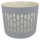 Горшок для цветов BERGEN 6л D225мм со вставкой 5,3л серый шторм