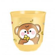 Стакан детский с декором 270мл (Желтый)