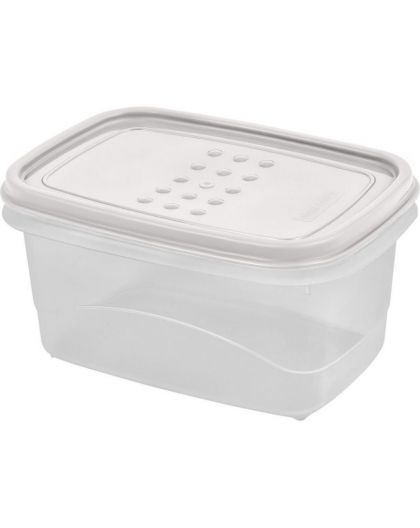 Контейнер для продуктов PATTERN FLEX с гибкой крышкой 0,6л пепельный жемчуг