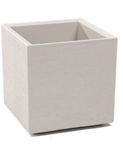 Кашпо квад.на колес.(с дрен. вкладкой) КАРО 30*30, выс.30см 13л