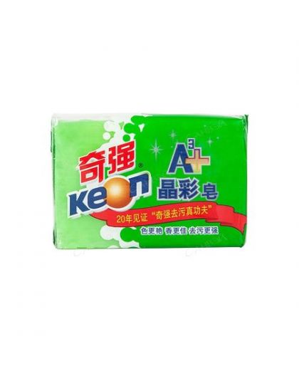 Мыло хозяйственное для стирки, отбелив. яблоко 202гр KEON (упак.36шт)