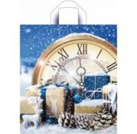 Пакет ПЭ с петлевой ручкой 42х38см (37) ПНД НГ (Снежный) Тико (упак.50шт)