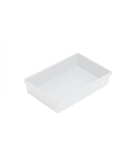 Лоток для хранения широкий 240х160х50 (белый)