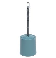 Набор для WC круглый (бирюзово-синий)