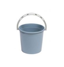 Ведро 10л без крышки (серо-синий)