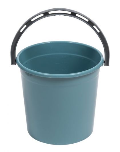 Ведро 10л без крышки (бирюзово-синий)
