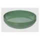 Тарелка круглая d185мм 6 шт (темно-зелёный)