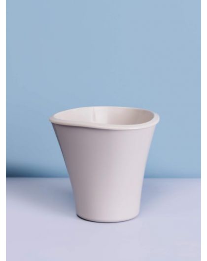 Горшок Лагуна 0,6л d23см h9см со вставкой