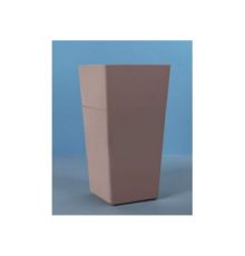 Кашпо АСТРА 3,5л d18 h34см с фитильным поливом, цветной