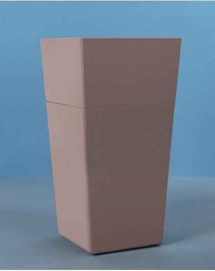 Кашпо АСТРА 3,5л d18 h34см с фитильным поливом, цветной