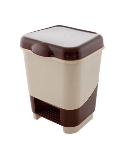 Контейнер педальный для мусора 8л.