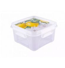 Контейнер квадратный для СВЧ Fresh 0,6л 12,5х12,5х6,5см
