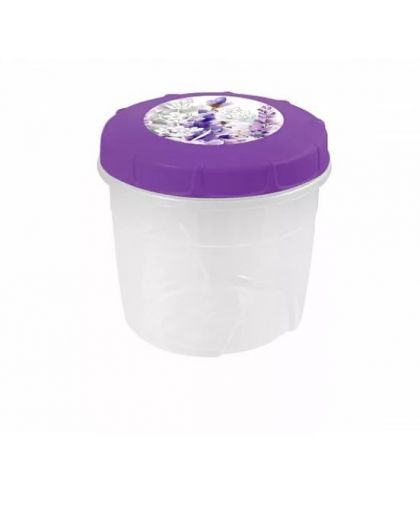 Банка для хранения продуктов Lavender 0,3л 10х10х6,7см