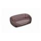 Мыльница Glam (шоколад) 12,6х8,6х2,9см