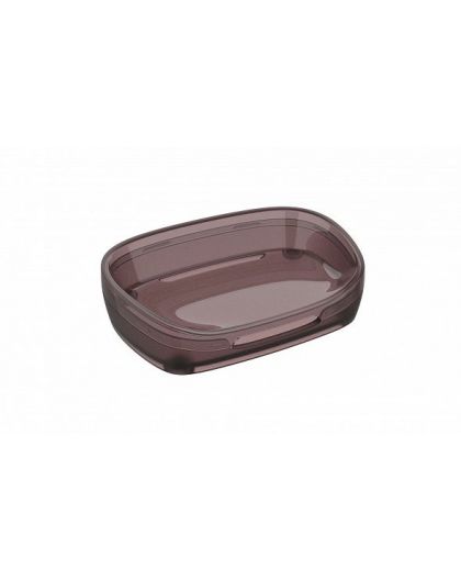 Мыльница Glam (шоколад) 12,6х8,6х2,9см