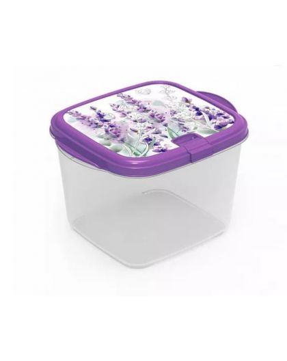 Контейнер для СВЧ с клапаном Lavender 1,5л 15х15х10см