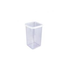 Банка для сыпучих продуктов Cubbo Scandi 1,6л (белый) 11,2х11,2х19,3см