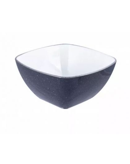 Салатник Granite 0,7л (серый) 14х14х7см
