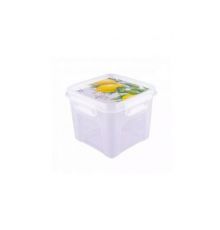 Контейнер квадратный для СВЧ Fresh 0,9л 12,5х12,5х10см
