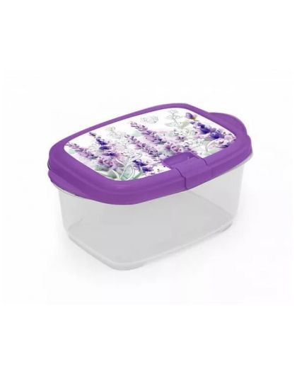 Контейнер для СВЧ с клапаном Lavender 0,7л 17х11х7,5см