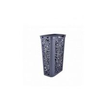 Корзина для белья Leaves 60л (серый) 44х34х63,5см