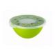 Миска с крышкой Fresh олива 4л 29х27,8х13,3см