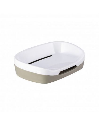 Мыльница Reef (серо-зеленый) 12,6х8,6х2,9см