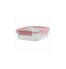 Контейнер герметичный 0,8л Butterfly Light (розовый) 15,6х15,6х5,8см